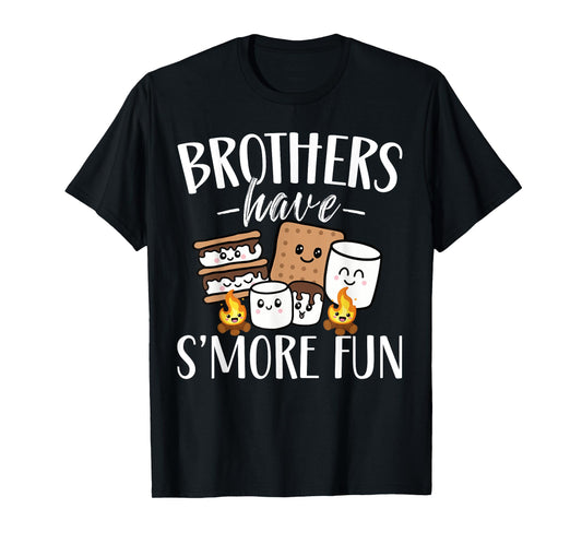 Brothers Have Smore Fun Funny Kawaii Smores Camping kids T-Shirt