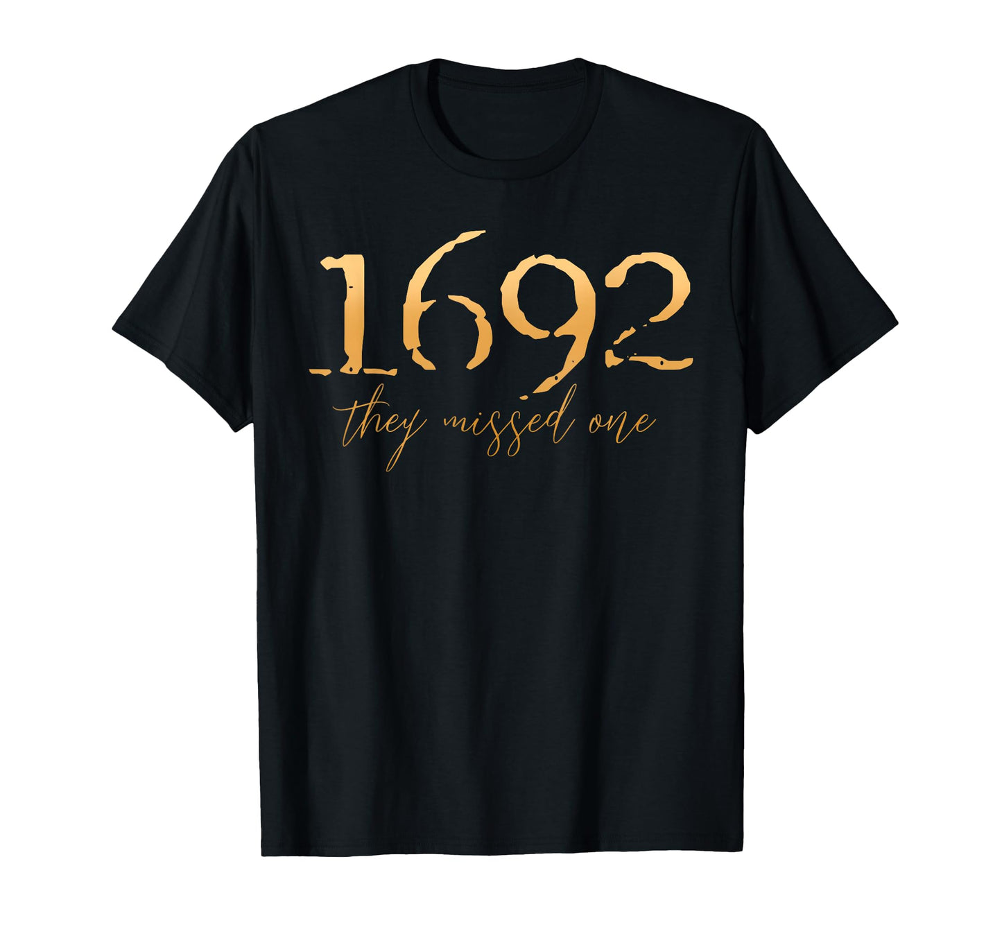 Salem Book Club Salem 1692 They Missed One Halloween Costume T-Shirt