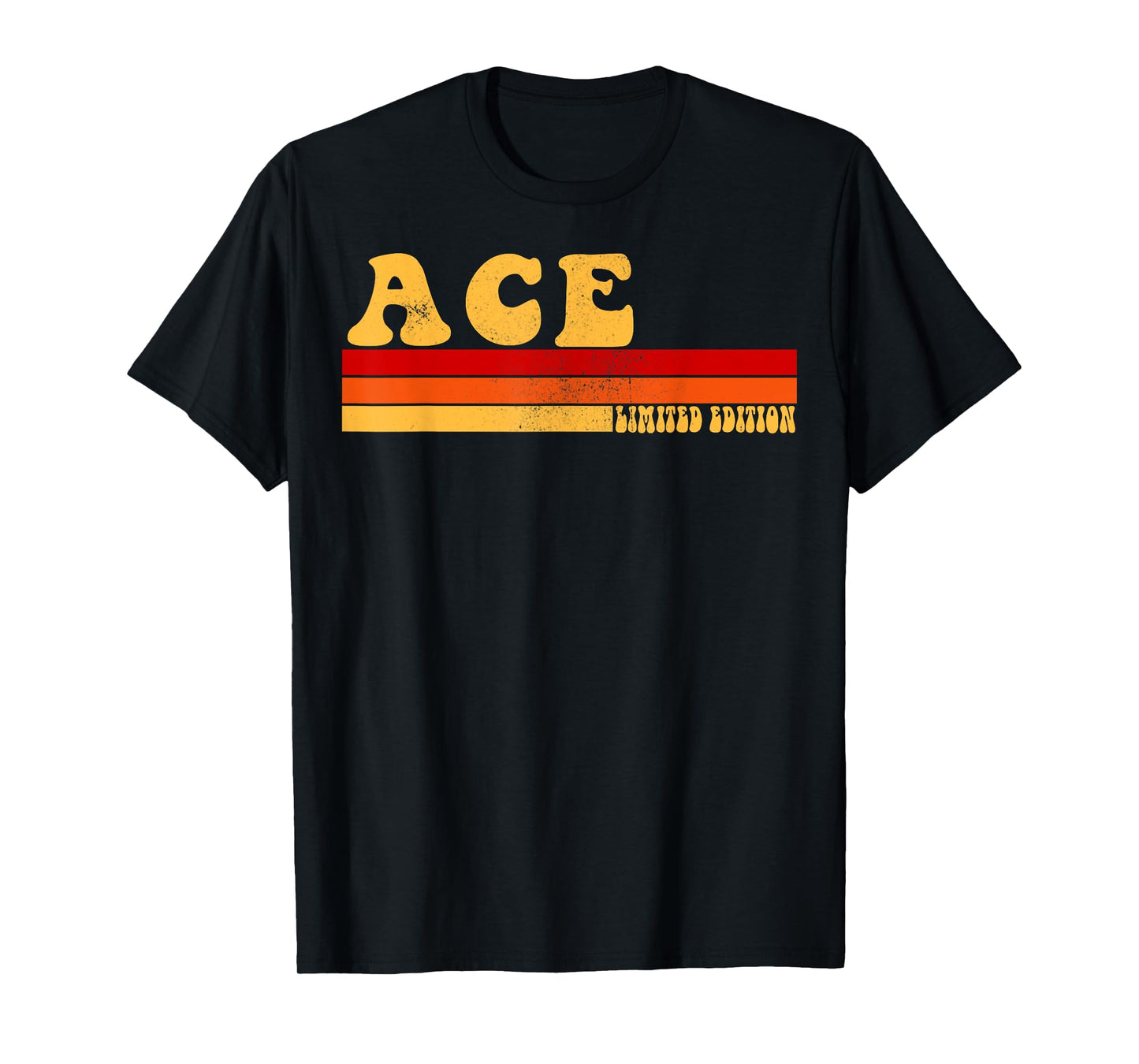 AmaStyle Co. ACE Name Personalized Idea Men Retro Vintage T-Shirt