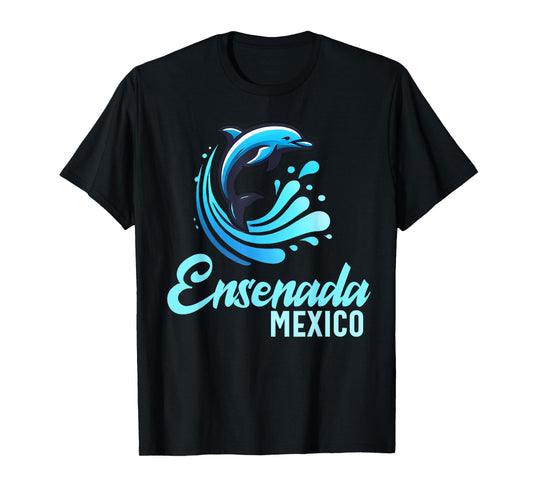 Ensenada Souvenir Mexico Retro Vintage Travel Men Women T-Shirt