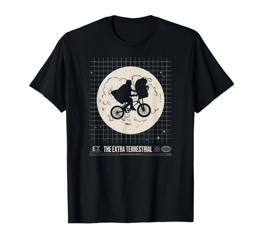 E.T. the Extra-Terrestrial Moon Retro T-Shirt