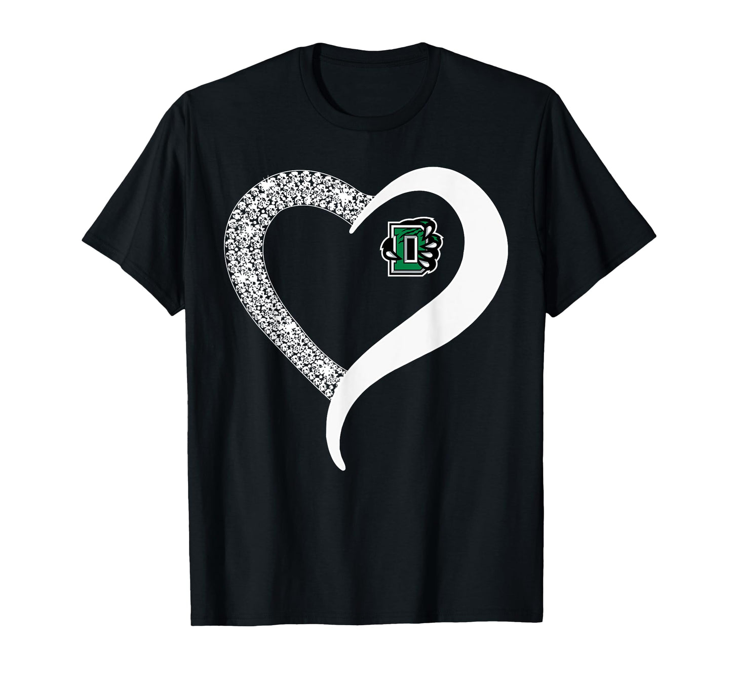 Derby Panthers Logo Diamond Heart HS T-Shirt