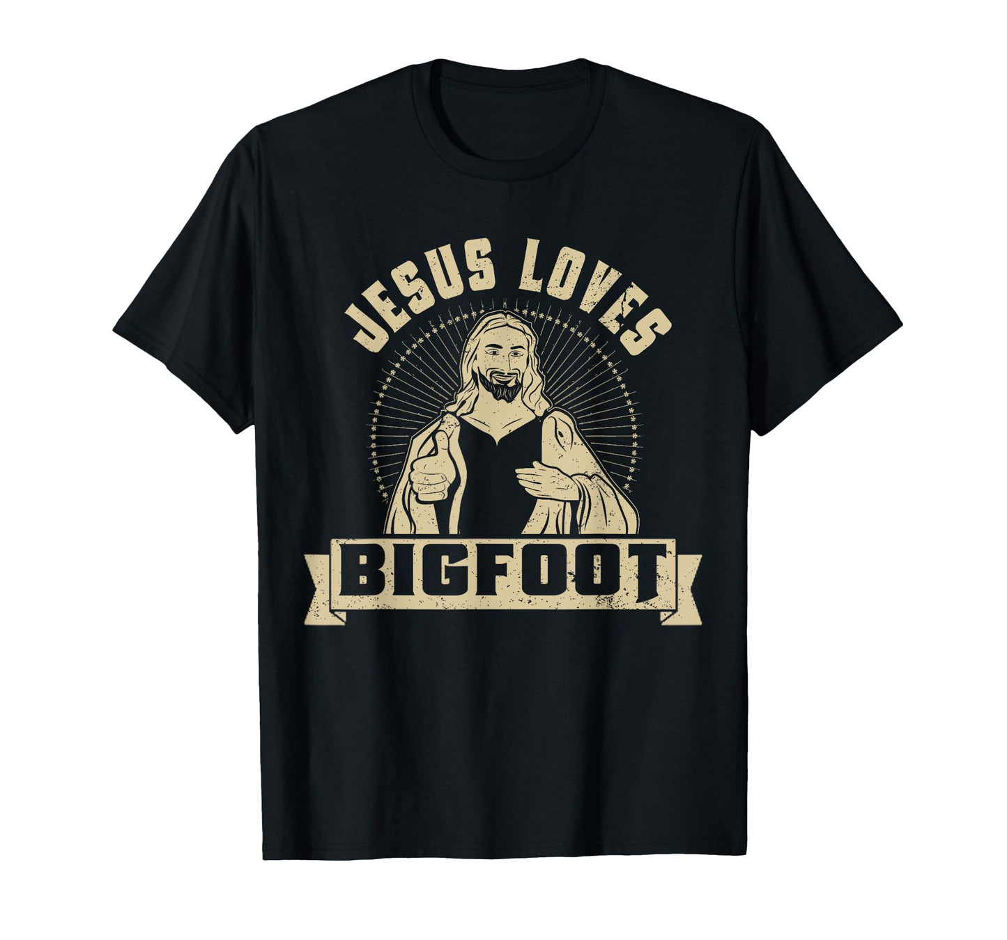 Jesus Love Shirt Jesus Loves Bigfoot Shirt