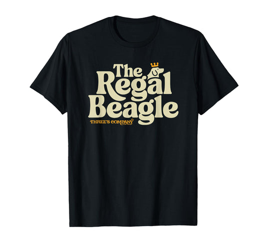 The Regal Beagle Vintage Three's Company 1980's Logo T-Shirt