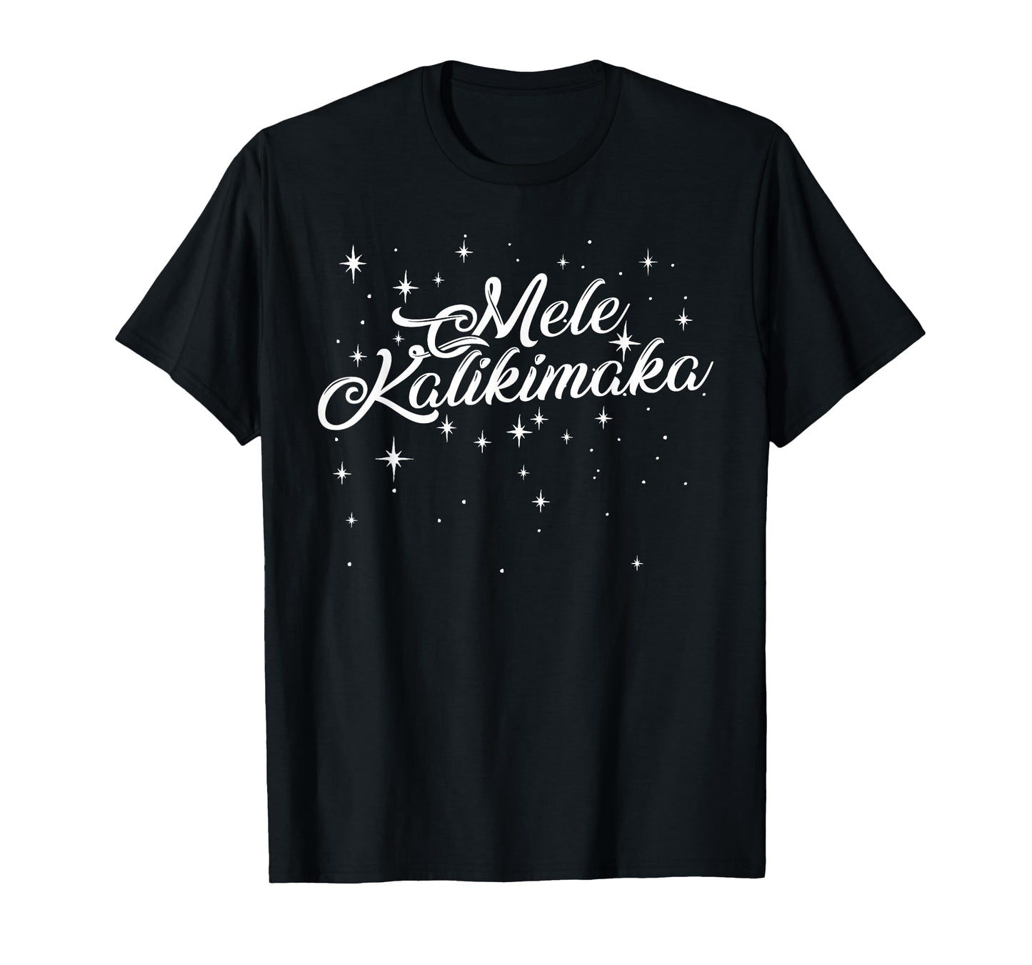 Retro Mele Kalikimaka Hawaiian Family Christmas Party T-Shirt