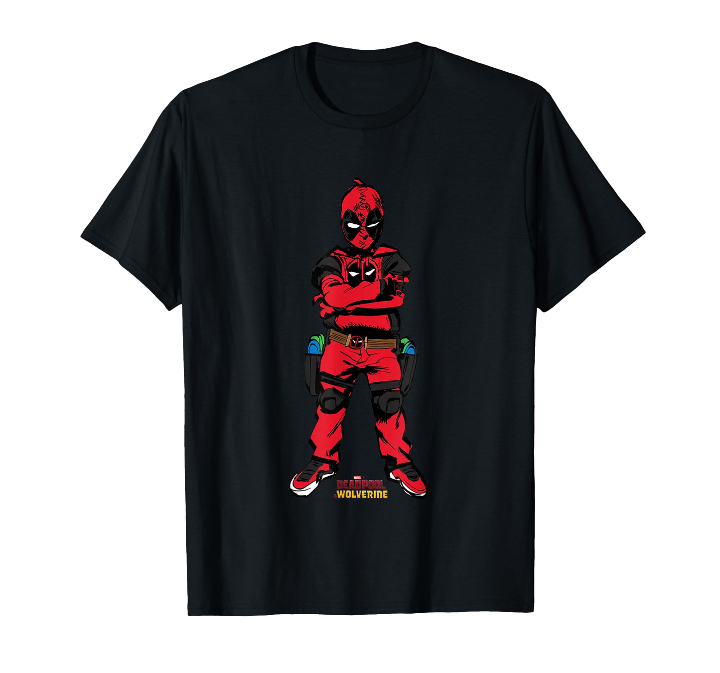 Marvel Deadpool & Wolverine Kidpool Full Body Shot T-Shirt