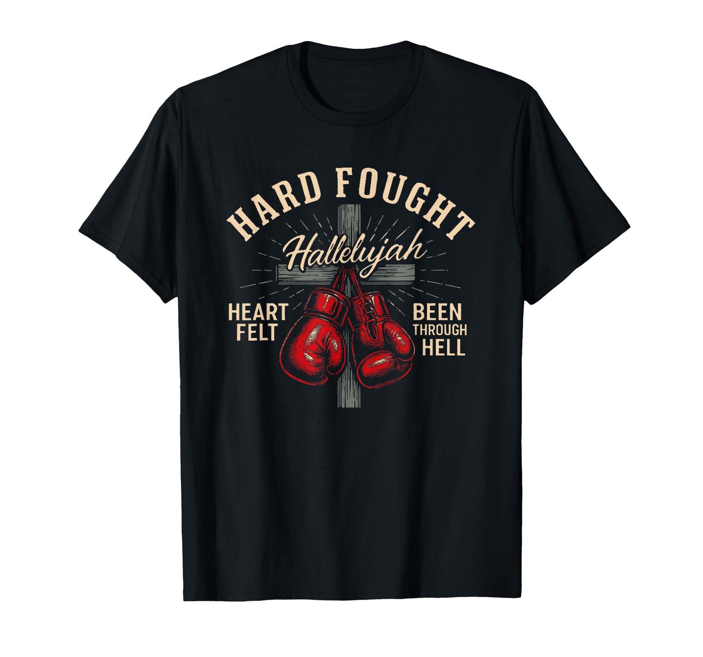 Brandon Hard Fought Hallelujah Praise Jesus T-Shirt