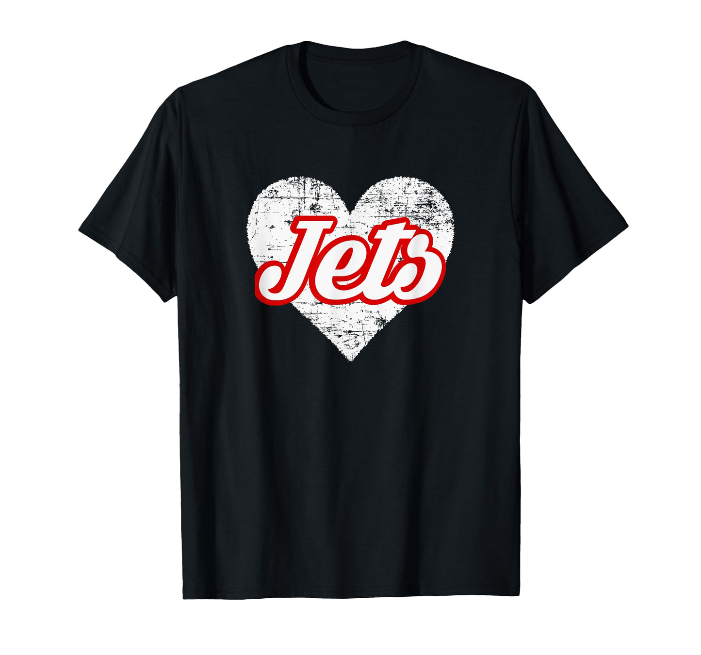 Adams Central Jets Over Heart T-Shirt