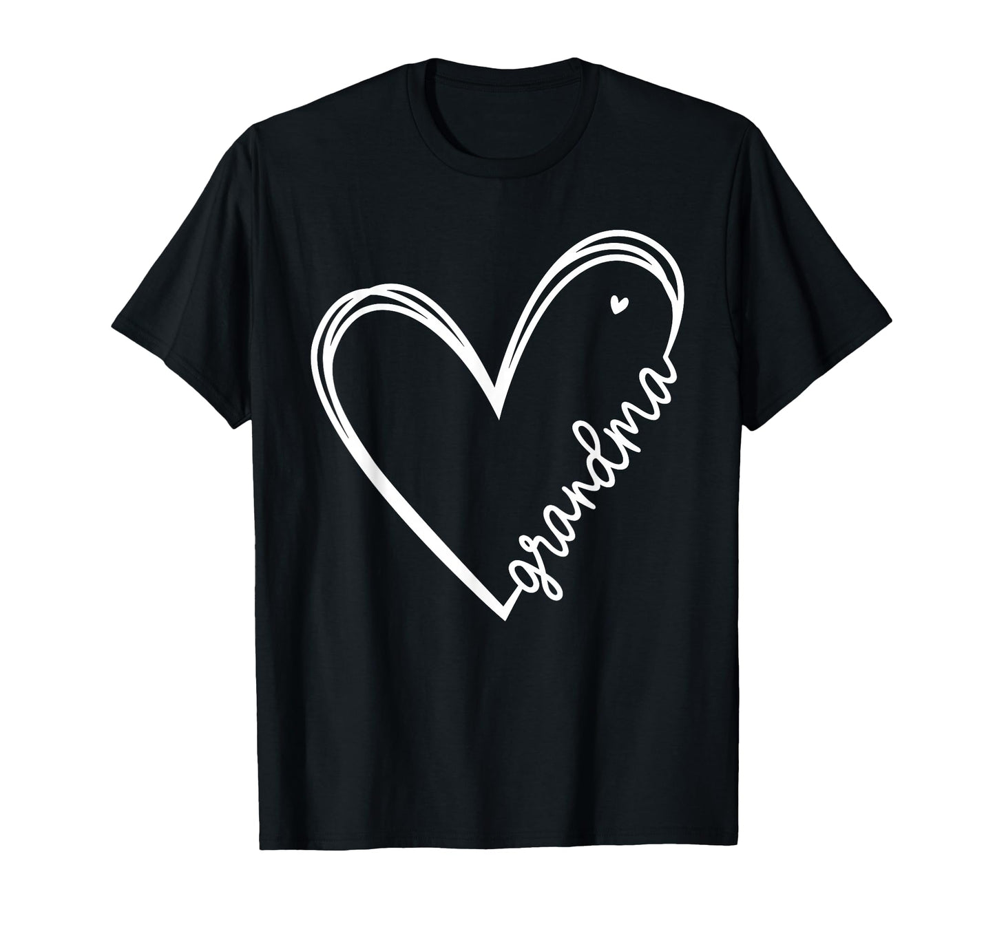 Grandma Heart Women for Christmas Mother's Day Birthdays T-Shirt