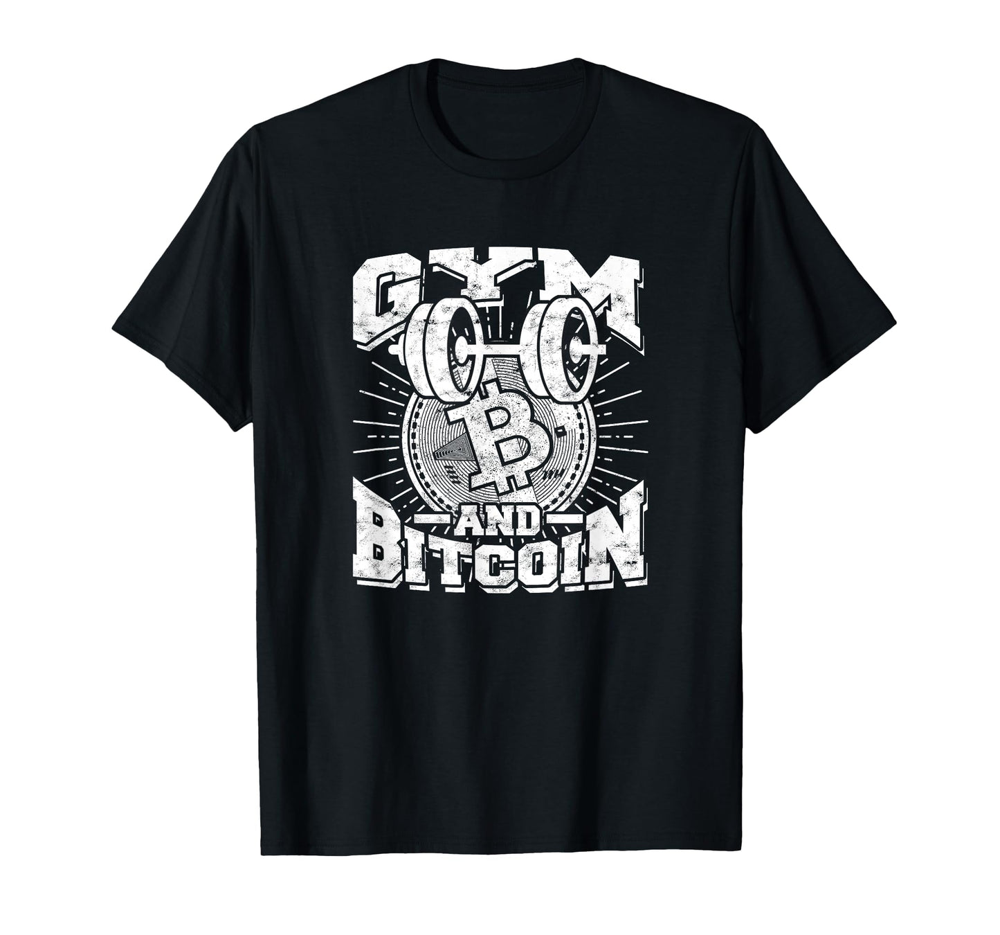 Gym and bitcoin – Btc & Crypto workout T-Shirt