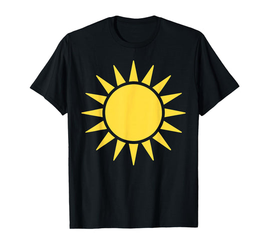 Sun Shirt Adult Kids Men Women Sun Costume T-Shirt