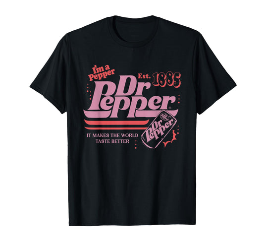 Dr. Pepper Retro Pop Makes The World Taste Better T-Shirt