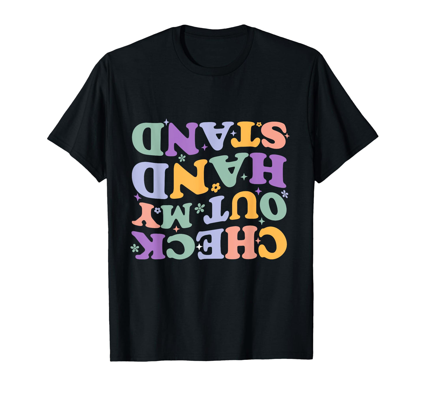 Check Out My Handstand Funny Gymnastics Lovers Girls T-Shirt