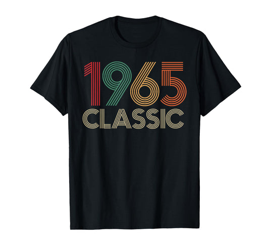 1965 Classic 60th Birthday Gifts for Men Women 60 Year Old T-Shirt