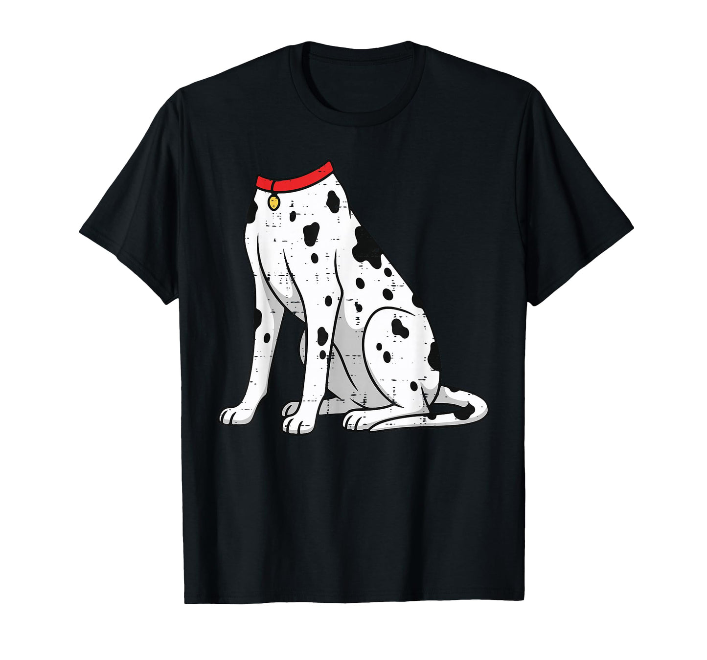 Halloween Dalmatian Dog Funny Lazy Costume Men Women Kids T-Shirt