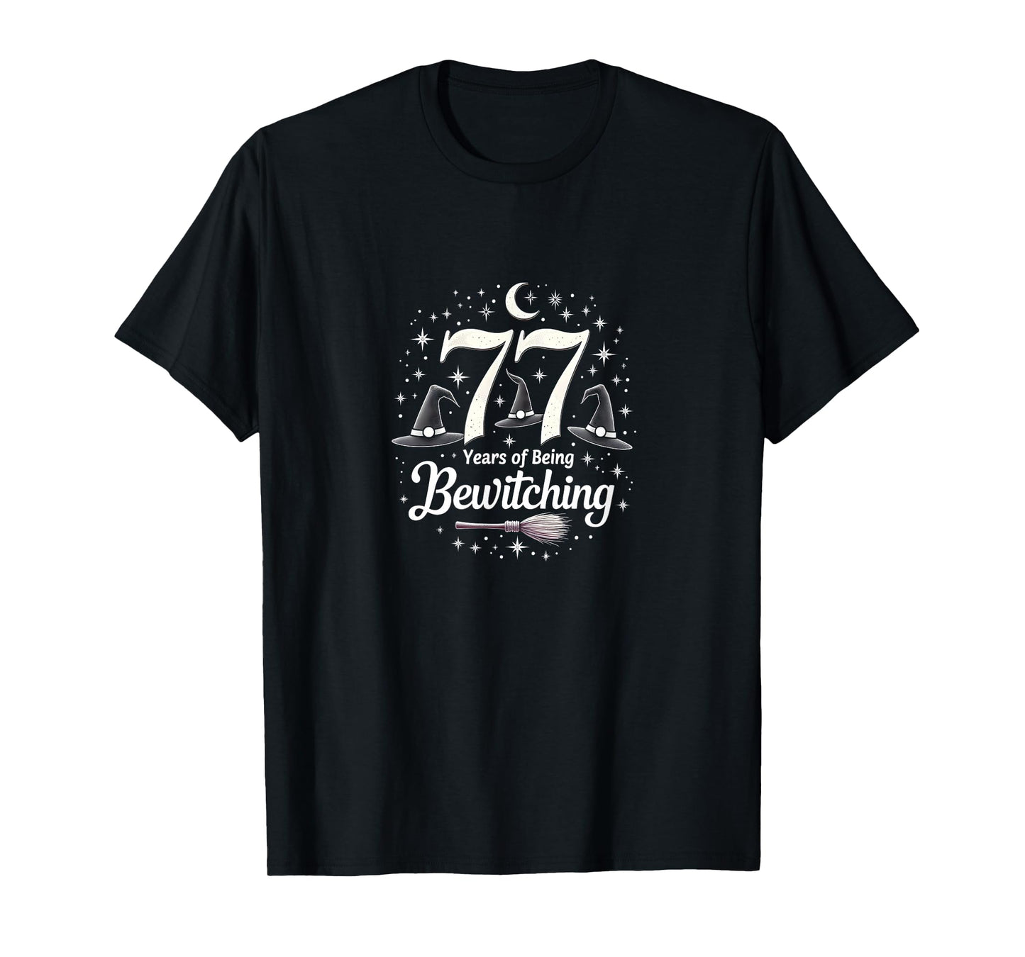 77 Years Bewitching Birthday Gift - Magical Celebration T-Shirt