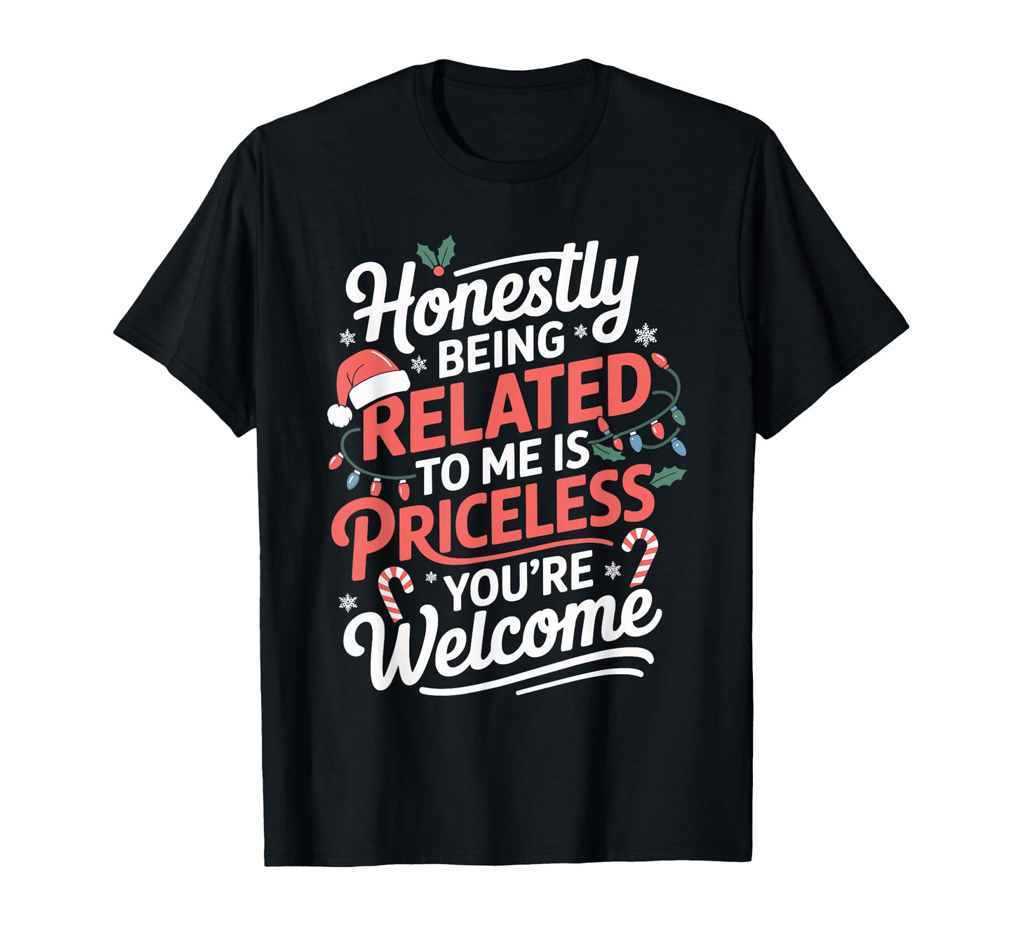 Funny Christmas Humor Pajama Xmas for Men Women Kids T-Shirt