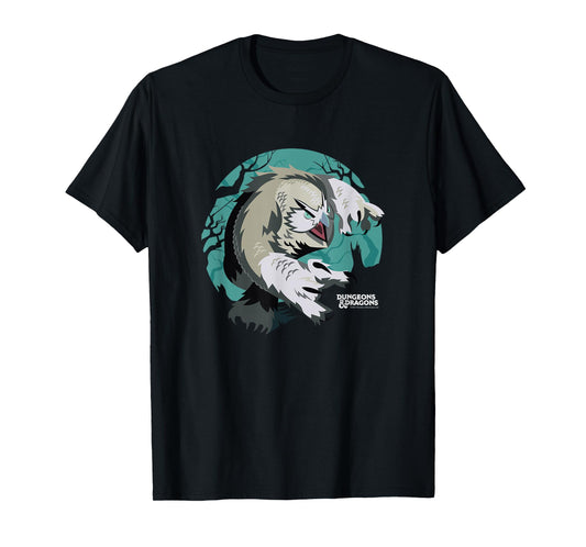 Dungeons & Dragons Owlbear Monster Woods Logo T-Shirt
