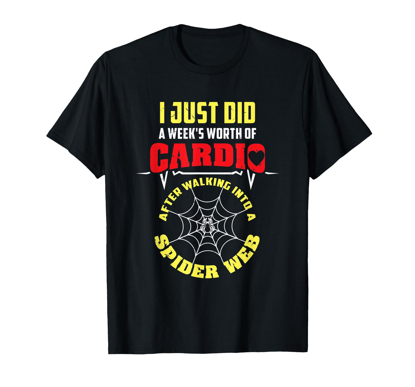 Cardio Spider Web T-Shirt