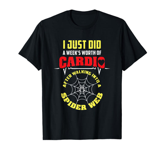 Cardio Spider Web T-Shirt