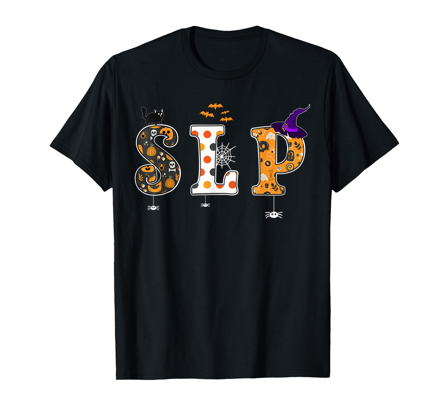 Speech Language Pathologist Speech Therapy SLP Halloween T-Shirt