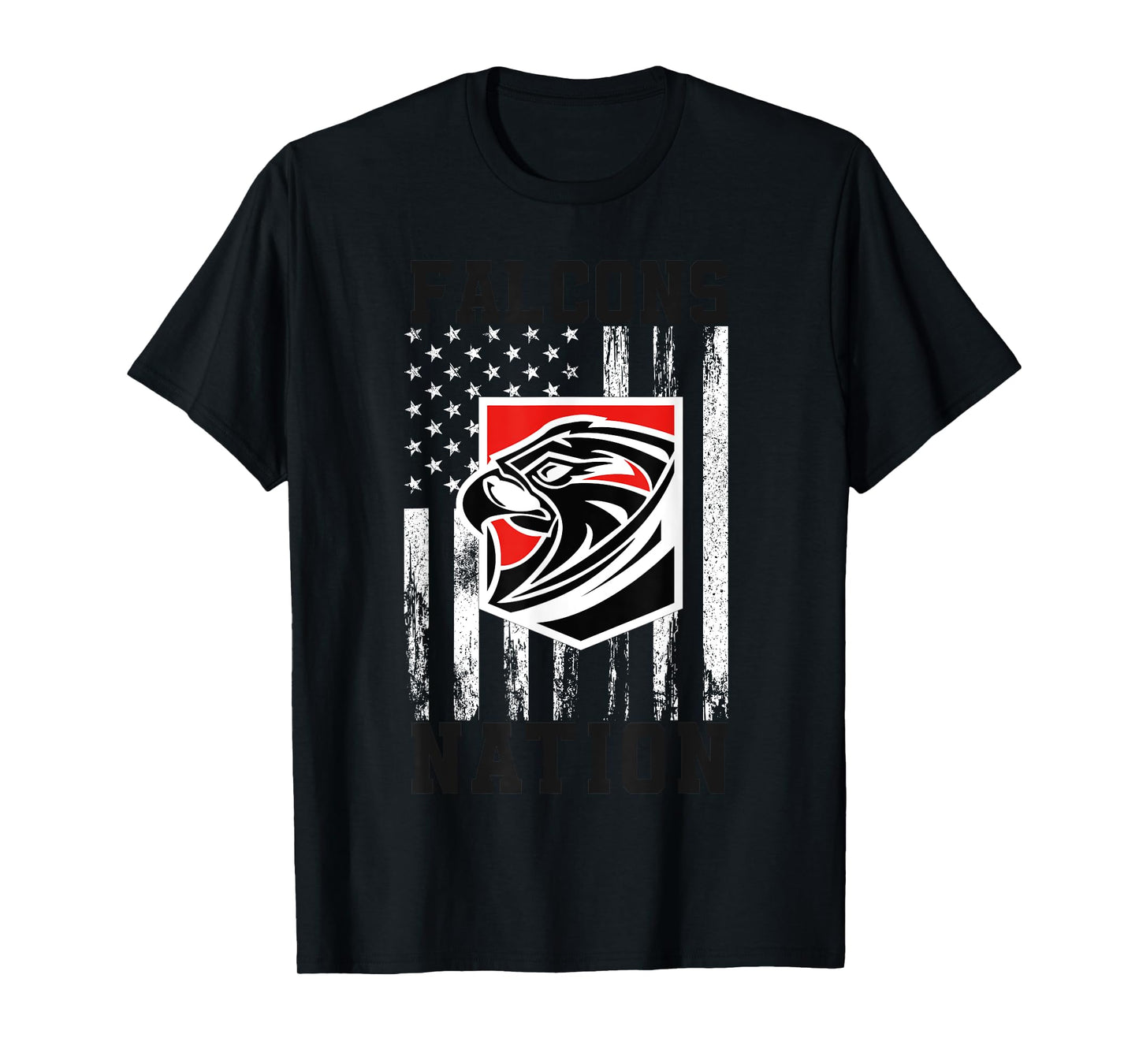 Fairfield Union Falcons Logo Nation HS T-Shirt