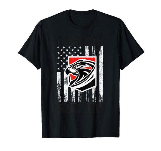 Fairfield Union Falcons Logo Nation HS T-Shirt