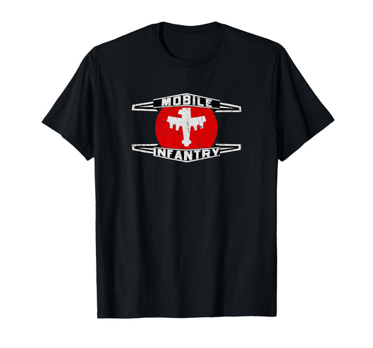 Mobile Infantry - Pre-distressed - Starship T-Shirt