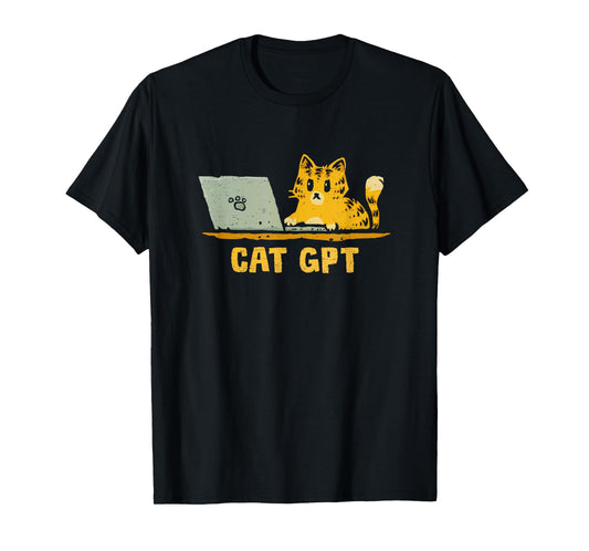 Cat GPT T-Shirt for Men Women