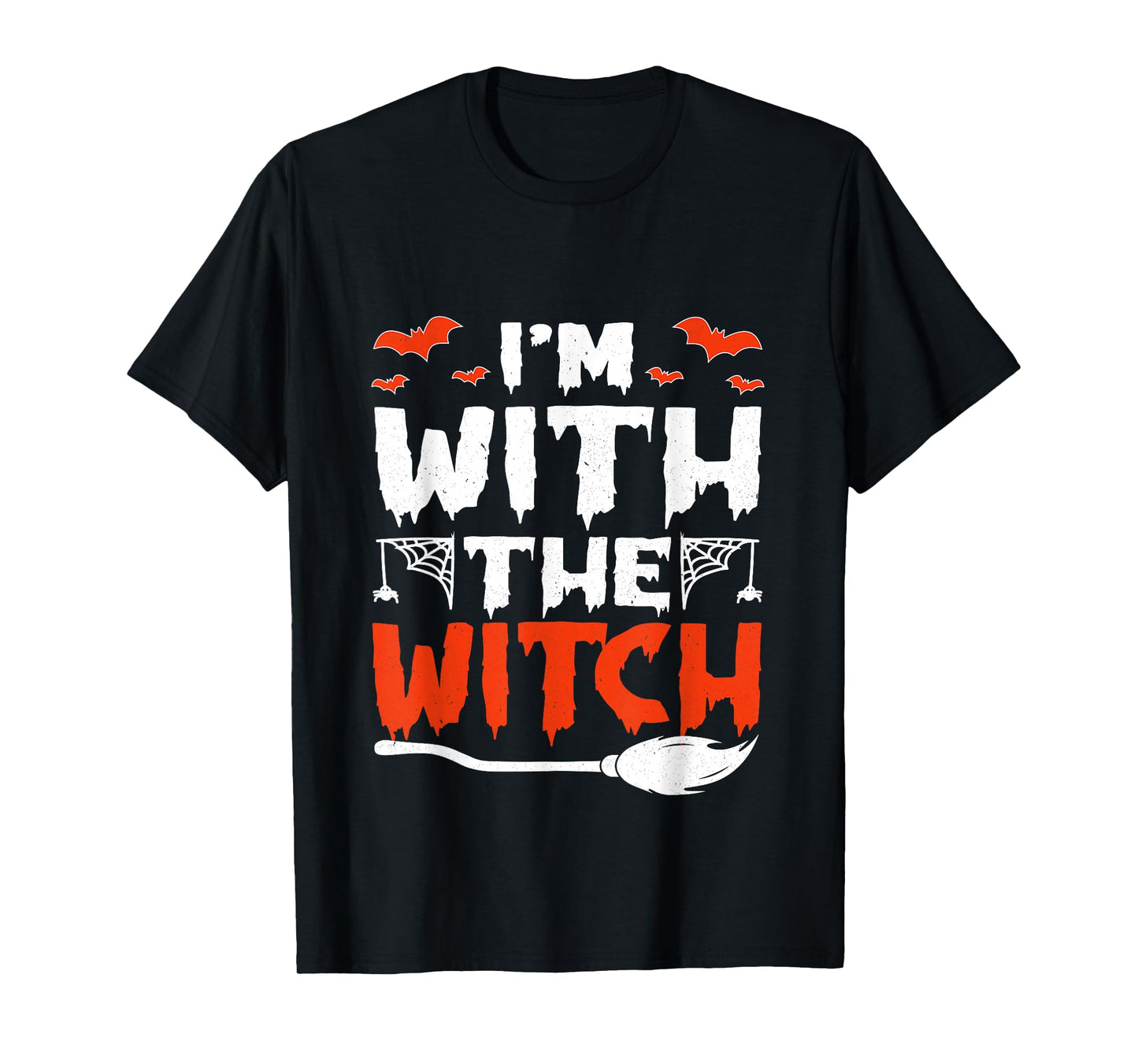 I'm with The Witch Funny Halloween Costume T-Shirt