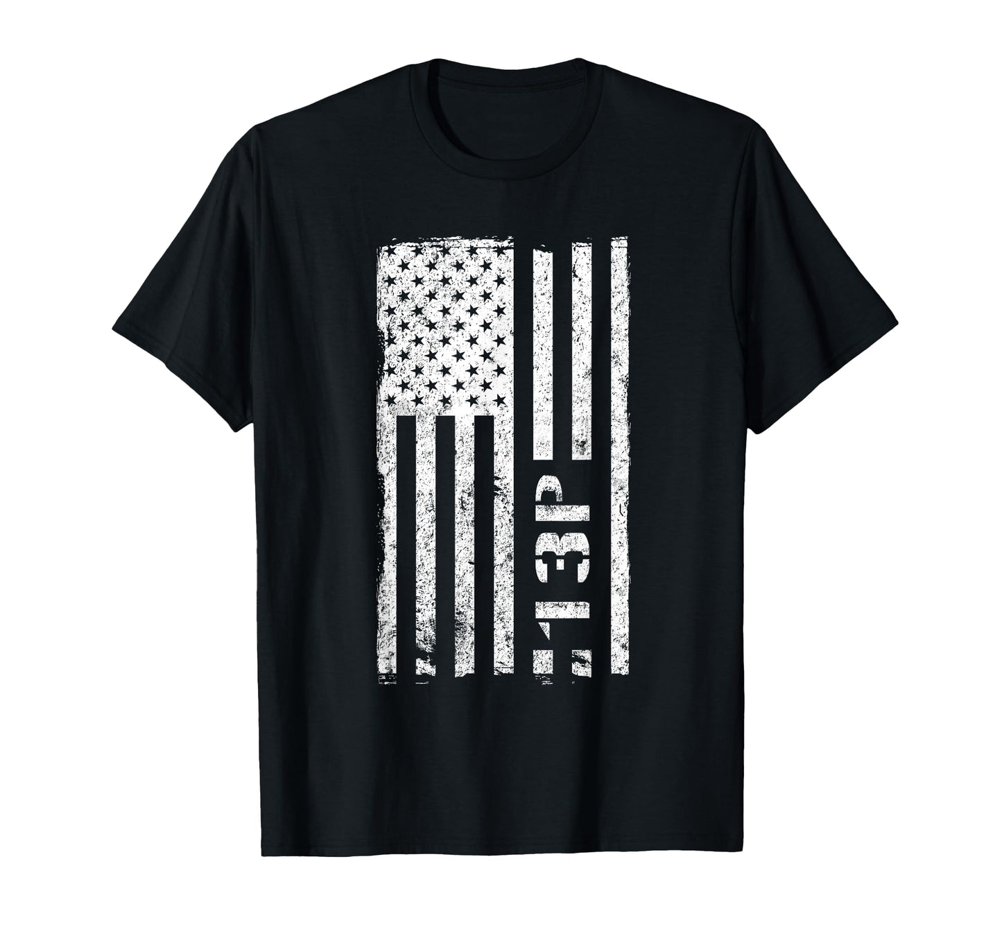 13P MLRS Operations Fire Direction Specialist Vintage Flag T-Shirt