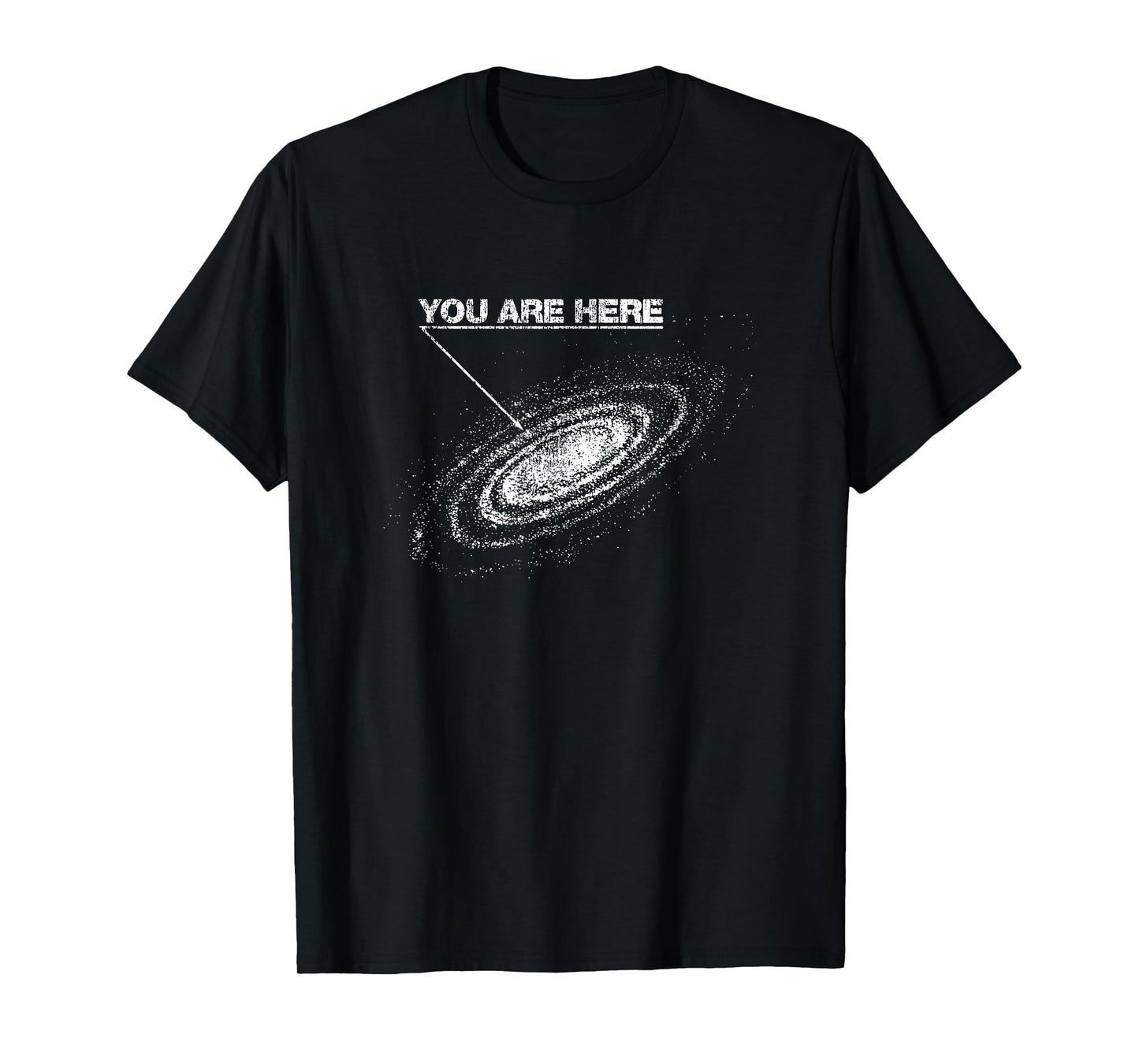 You Are Here - Vintage Galaxy T-Shirt