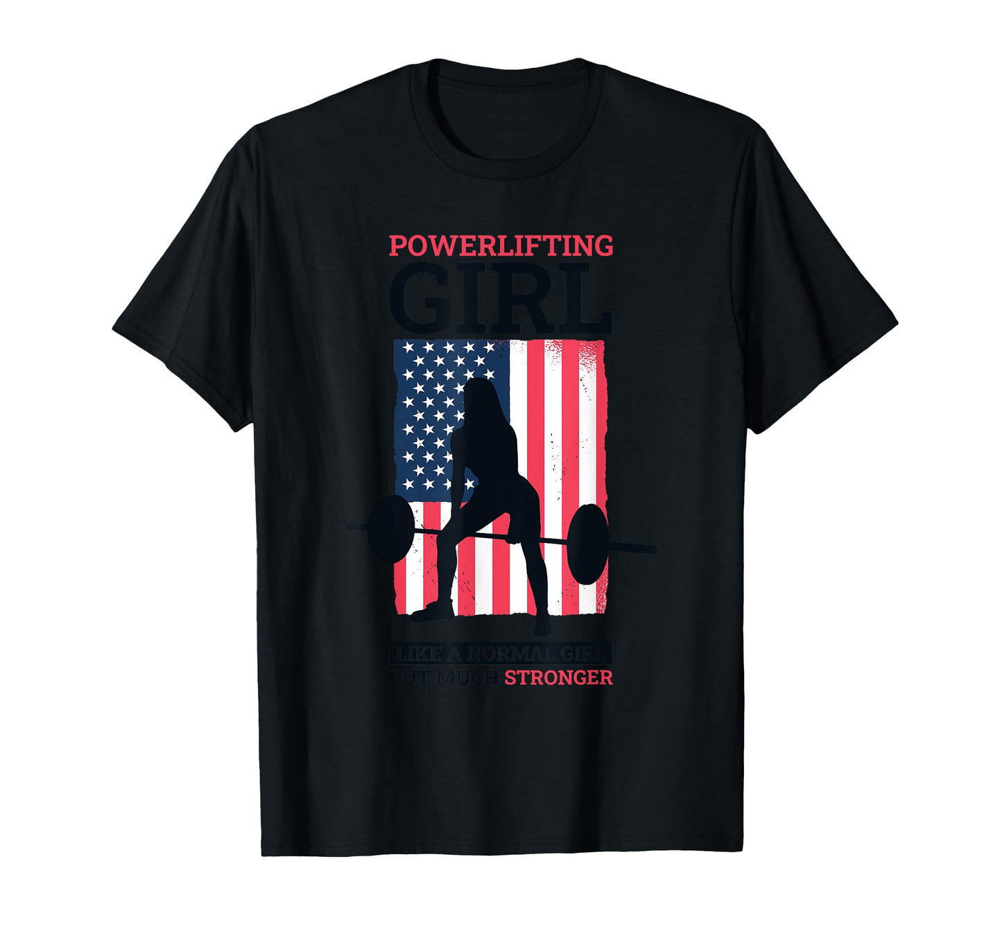 Powerlifter Girl Design for Powerlifting Girls T-Shirt
