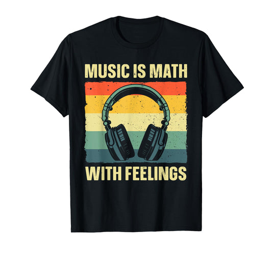 Funny Music Art For Men Women Music Teacher Themed Gag Music T-Shirt