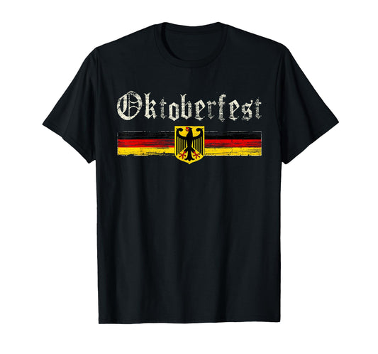 Vintage Oktoberfest Octoberfest German Drinking Festival T-Shirt