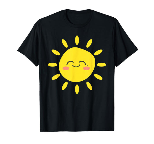Sun Smiling Sunshine Cute Lovely Summer Love Vacation T-Shirt