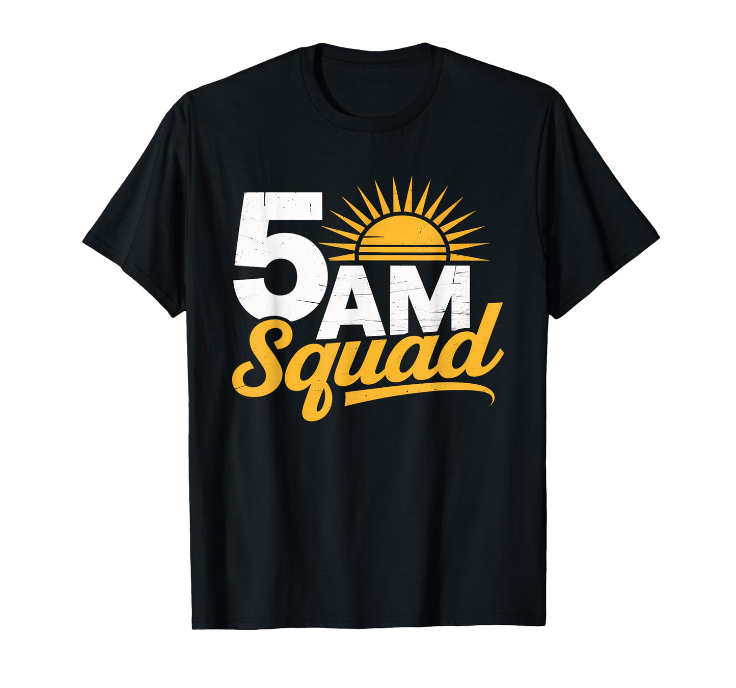 5AM Squad Workout Gym Vintage Motivation Fitness Matching T-Shirt