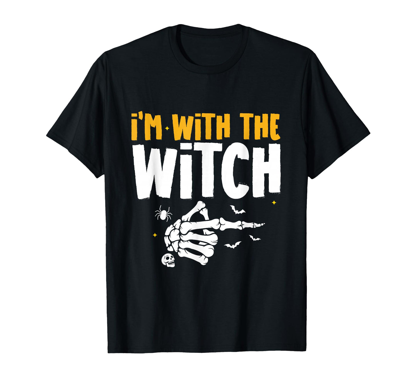 I'm with The Witch Funny Halloween Costume T-Shirt