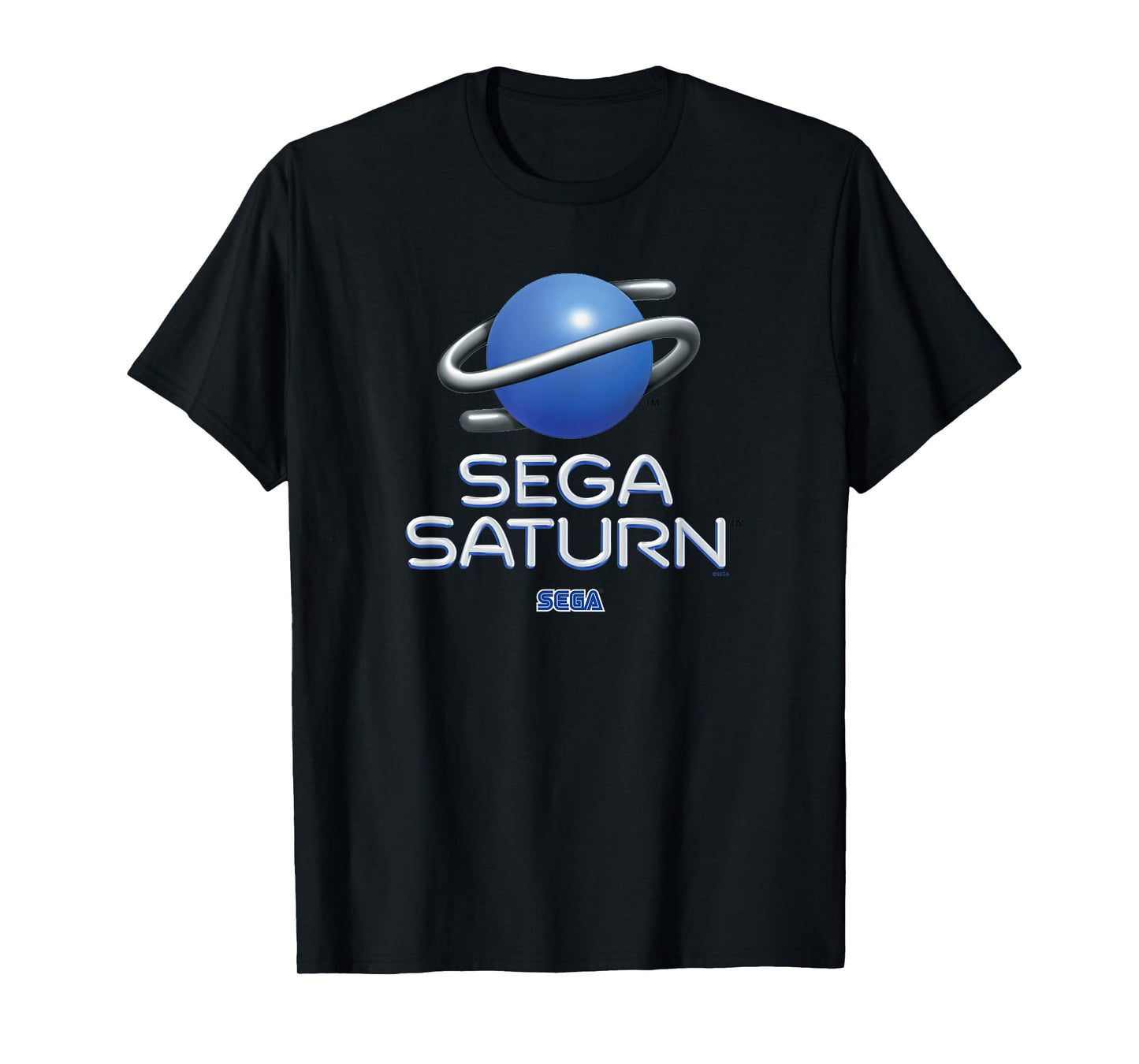 SEGA Saturn logo video game T-Shirt