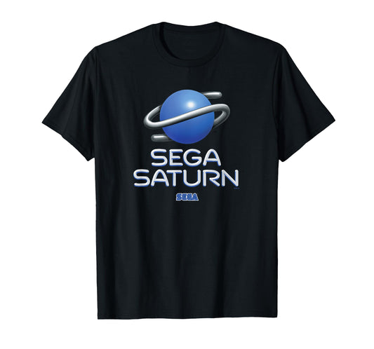 SEGA Saturn logo video game T-Shirt
