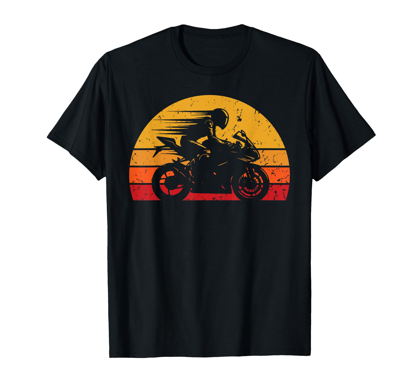 Vintage Retro Motorcycle Racing Biker Sport Street Bike T-Shirt