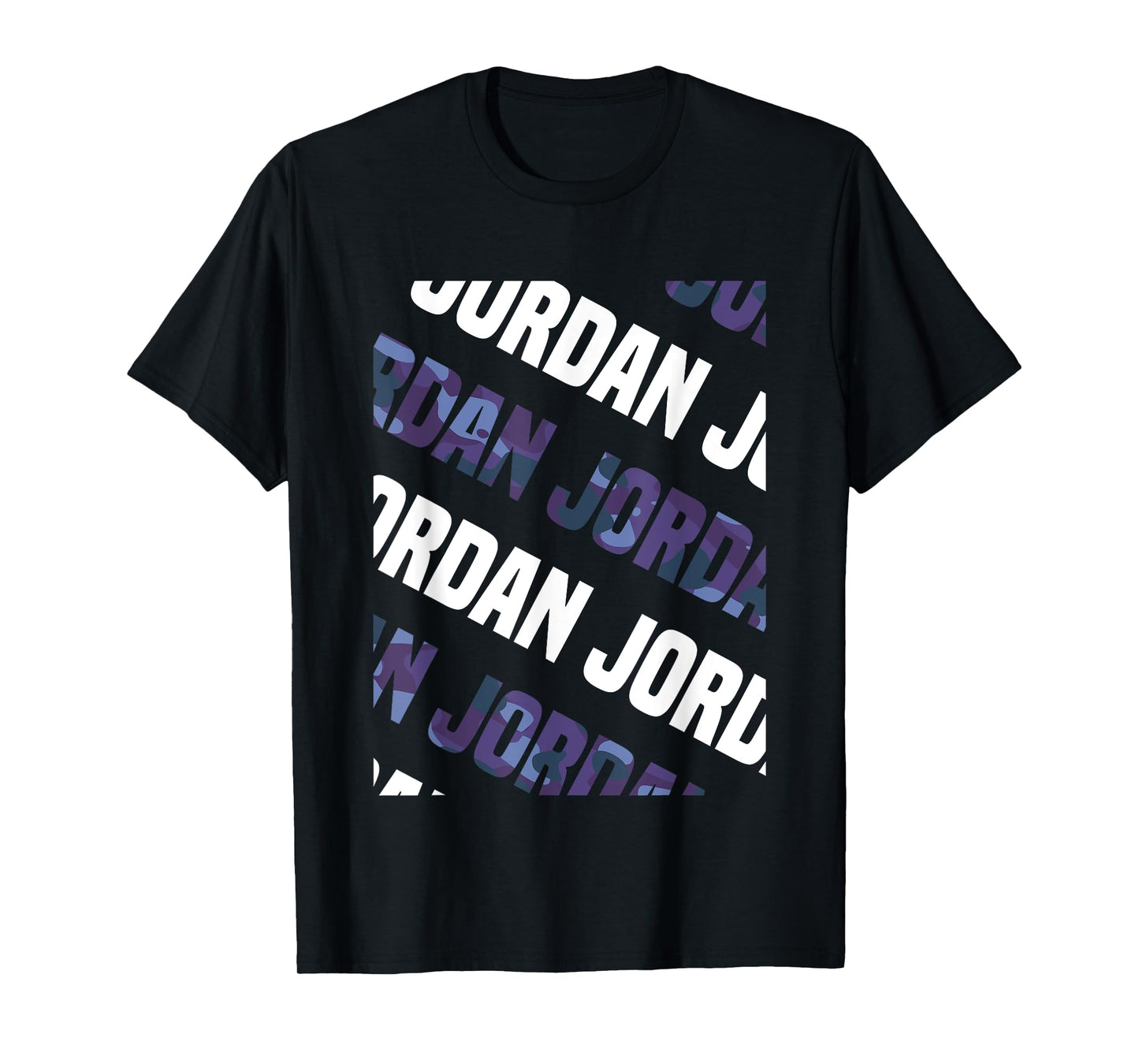Jordan Camo Pattern Purple Camouflage T-Shirt
