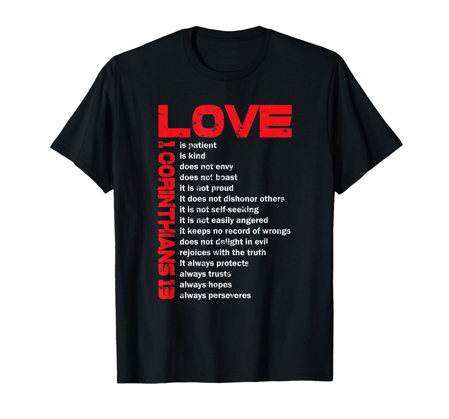 Love Is Patient 1 Corinthians 13 Gift for Christian T-Shirt