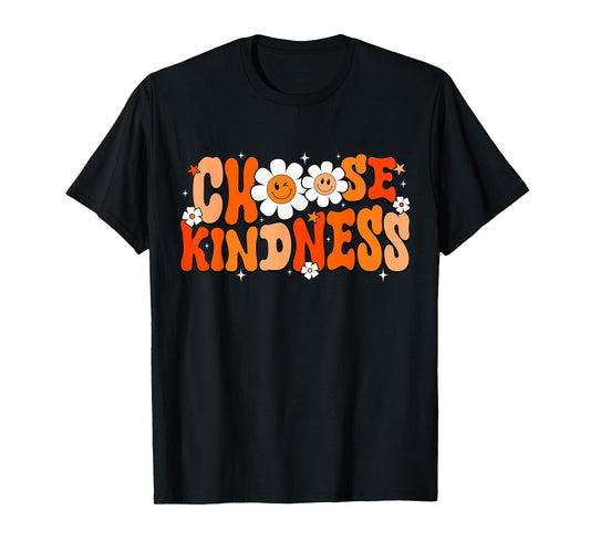 Choose Kindness Shirt Retro Be Kind Inspirational Unity Day T-Shirt
