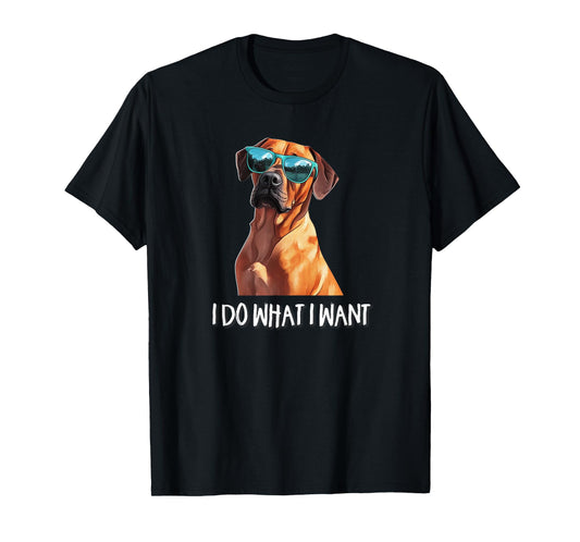 Funny Do What I Want Rhodie Lover T-Shirt
