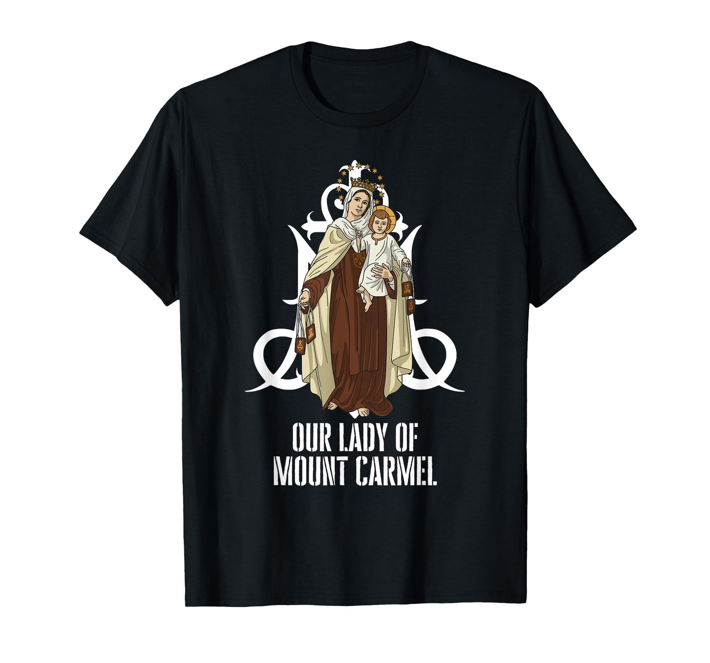 Our Lady of Mount Carmel Marian Catholic T-Shirt