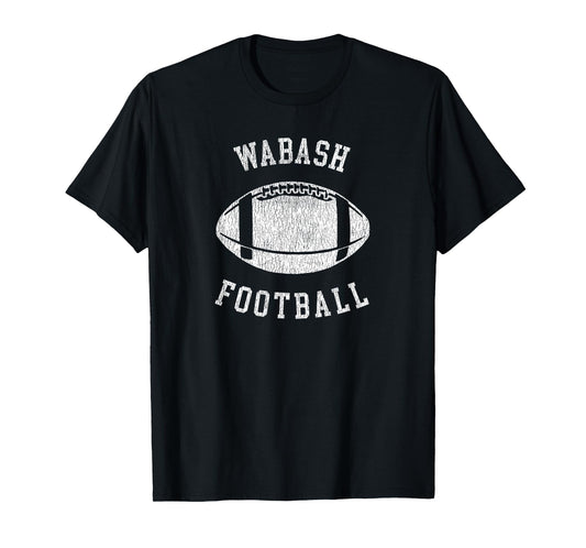 Wabash Football Distressed Vintage 80's Throwback Classic T-Shirt