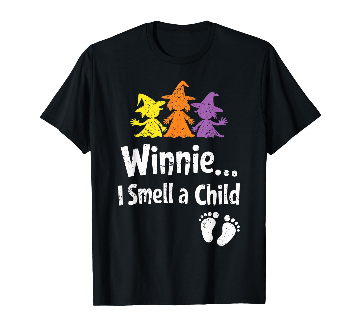 Winnie i Smell a Child Halloween Pregnancy T-Shirt