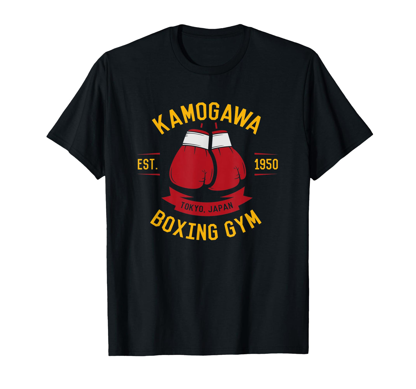 Vintage Boxing Gloves Kamogaw Boxing Gym Est. 1950 T-Shirt
