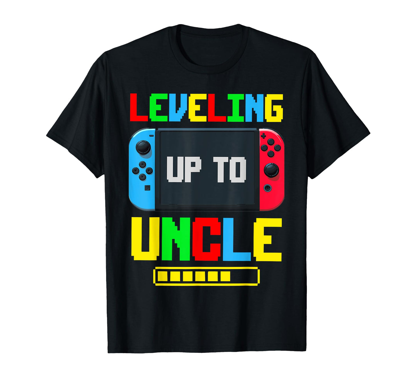 Leveling Up To Uncle Promoted To Uncle Soon To Be Uncle T-Shirt